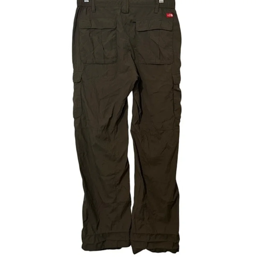 The North Face Dark Green Horizon Peak Lightweight Nylon Cargo‎ Pants Mens 30